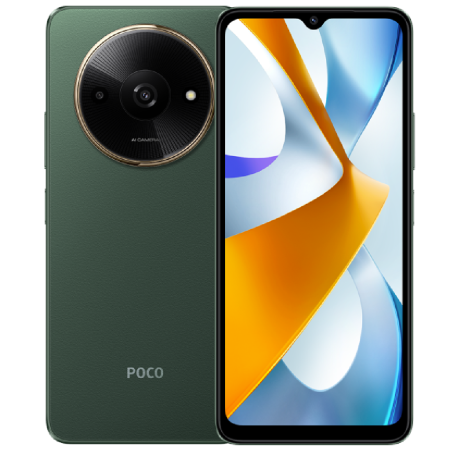 Смартфон Xiaomi Poco C61 3/64Гб, Dual nano SIM,Global для РФ, Green