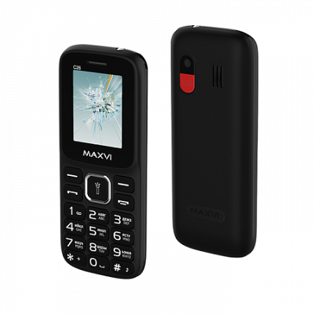 Телефон Maxvi C26 Black