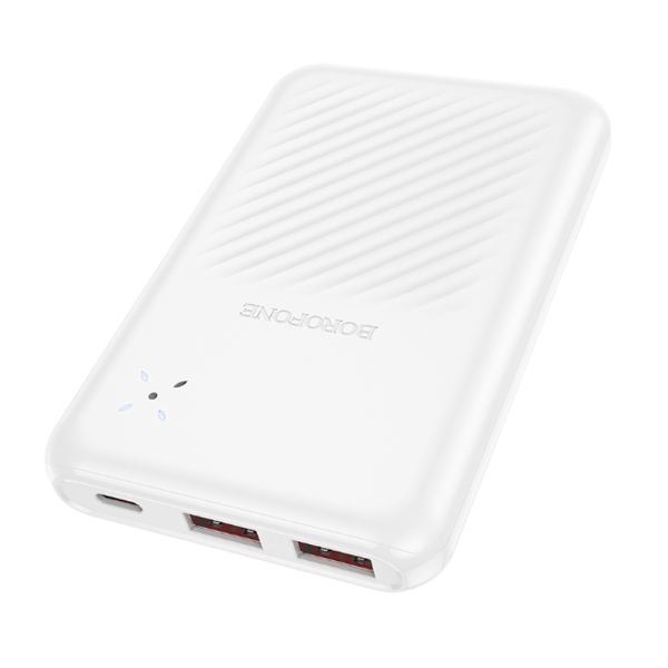 Внешний аккумулятор 20 000мАч Borofone BJ30A Starlight PD22,5Вт White