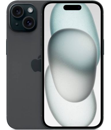 Смартфон Apple iPhone 15 Plus 128ГБ, Чёрный/Black