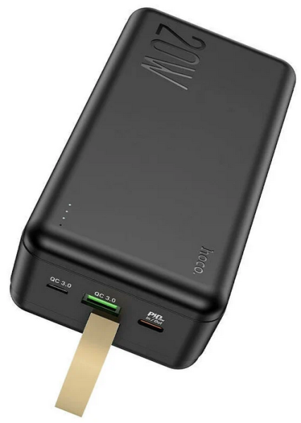 Внешний аккумулятор 30 000 мAч HOCO J87B 20w Black