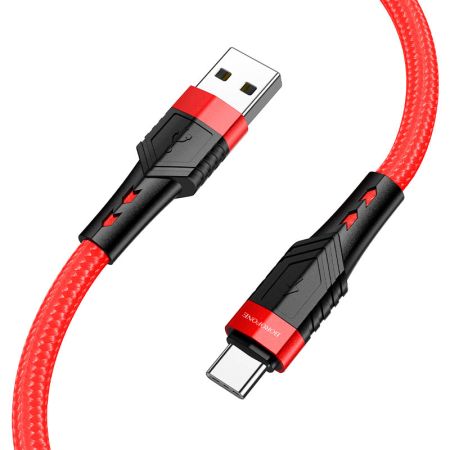 Кабель Type-C - Type-C 60W 3.0A  Borofone BU35 1m Red