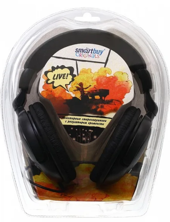 Наушники накладные SmartBuy LIVE! STE-7000 Black