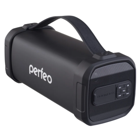 Колонка Perfeo PF_A4319 FM, MP3, microSD, USB, EQ, AUX, мощность 10Вт, 2200mAh, черный