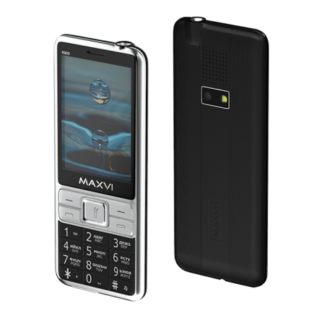 Телефон Maxvi X900 Black