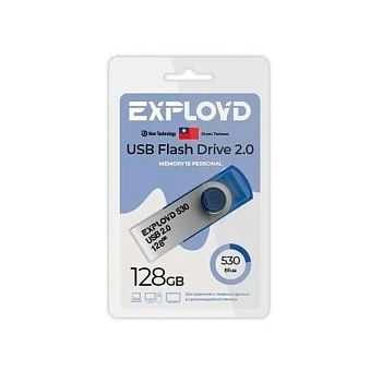 Flesh USB 2.0 - 128Gb Exployd 530 Blue