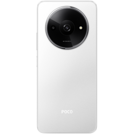Смартфон Xiaomi Poco C61 3/64Гб, Dual nano SIM,Global для РФ, White