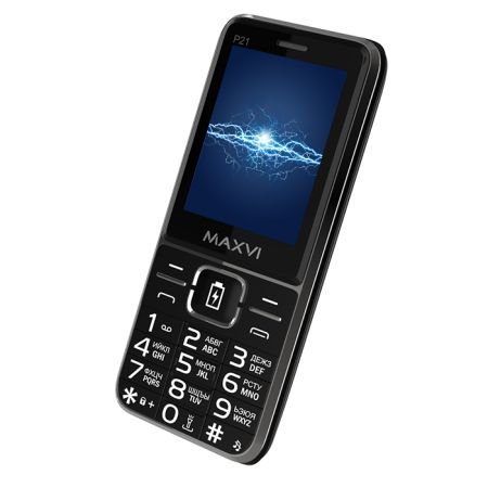 Телефон Maxvi P21 Black