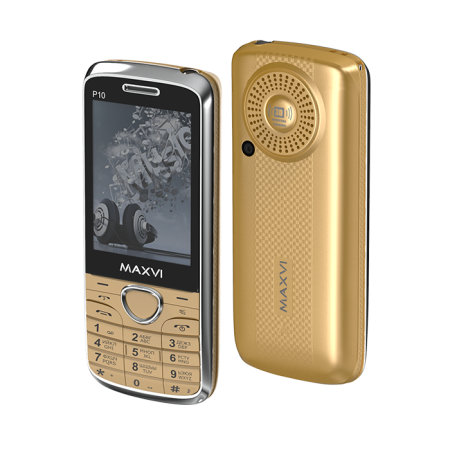 Телефон Maxvi P10 Gold