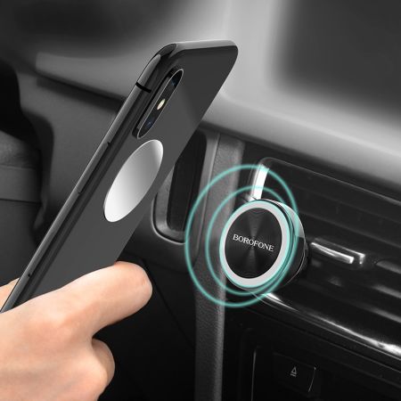 Автодержатель Borofone BH6 Platinum Black