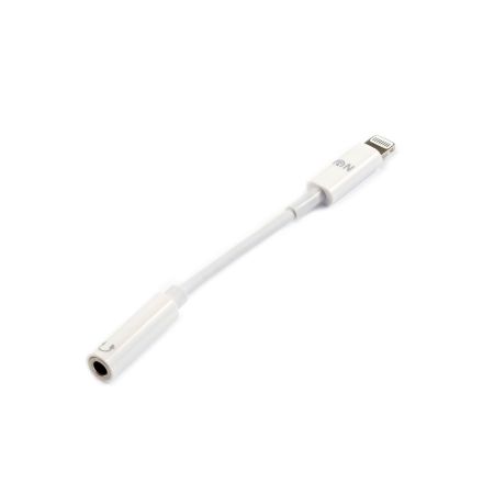 Переходник для наушников Apple Lightning - AUX FaisON P-19, 0.1м White