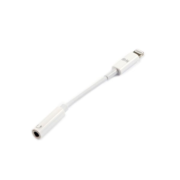 Переходник для наушников Apple Lightning - AUX FaisON P-19, 0.1м White