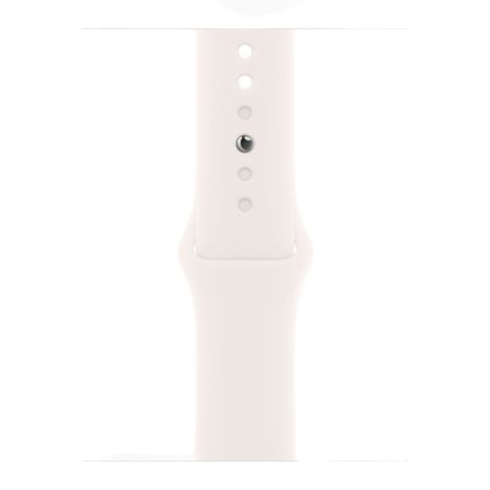 Смарт-часы Apple Watch Series 11, 42 мм, корпус цвета «розовое золото», спортивный ремешок цвета «лёгкий румянец» 