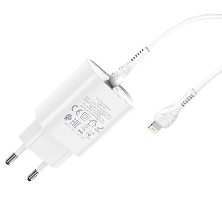 СЗУ блок 20вт 1 Type-C HOCO N14 White