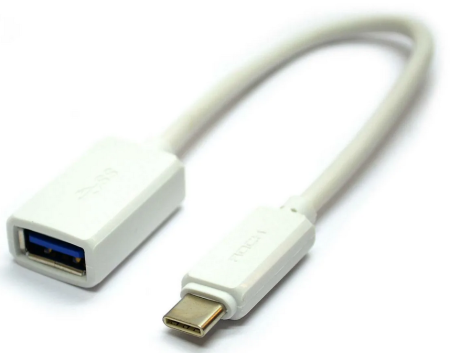 Переходник OTG - Type-C Skydolphin OT02 White