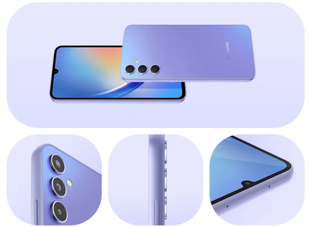 Смартфон Samsung A34 6/128Гб Awesome Violet