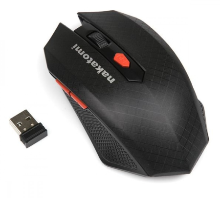 Мышь беспроводная Nakatomi Navigator MRON-08U Black