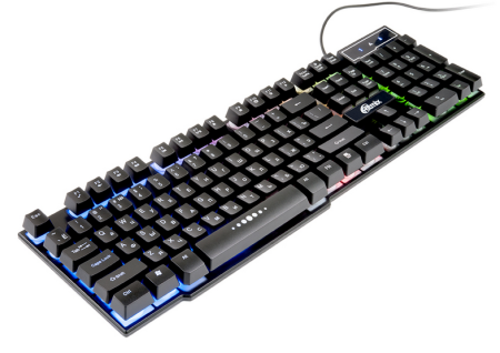 Клавиатура проводная RITMIX RKB-200 BL Black 