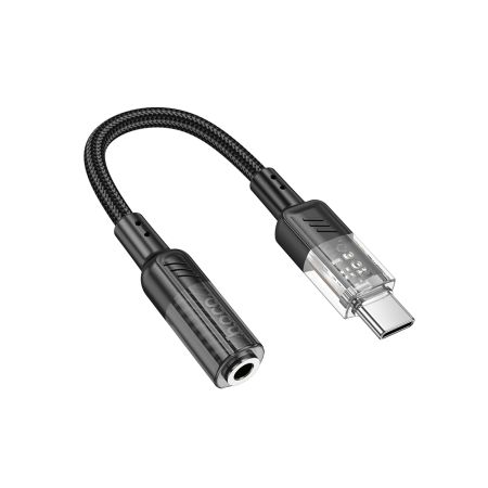 Переходник для наушников Type-C - AUX HOCO LS37, Spirit, 15см
