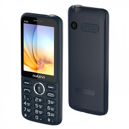 Телефон Maxvi K15n Blue