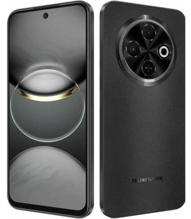 Смартфон Tecno Spark 30c, 4/128Гб, Dual nano SIM, Orbit Black