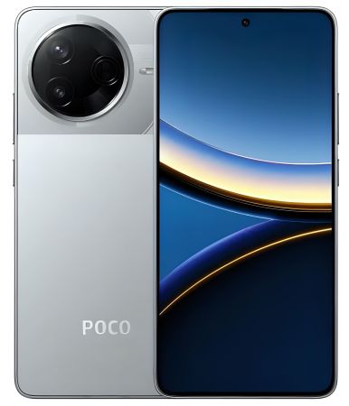 Смартфон Xiaomi Poco F7 Pro 12/512Гб, Global, Dual nano SIM, Silver