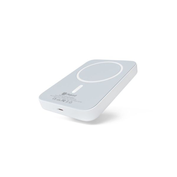Внешний аккумулятор 5 000мАч 22,5 Вт Depod Genuine DP-01, MagSafe Battery Pack Белый