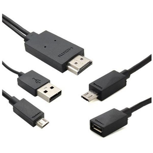 Кабель HDMI-micro 2м. комплект черный