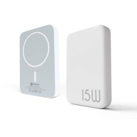 Внешний аккумулятор 5 000мАч 22,5 Вт Depod Genuine DP-01, MagSafe Battery Pack Белый