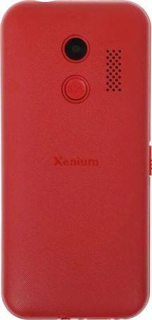 Мобильный телефон Philips Xenium X718, Дисплей 2.31", 1000 мAч Red