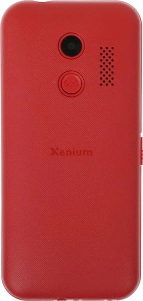 Мобильный телефон Philips Xenium X718, Дисплей 2.31", 1000 мAч Red