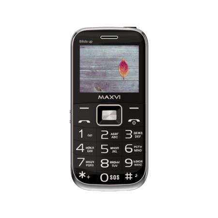 Мобильный телефон MAXVI B6ds up, 2.2”, 1450 mAh Черный+Док-станция