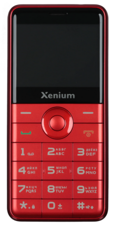 Мобильный телефон Philips Xenium X700, дисплей 2.31", 1700 мAч Red