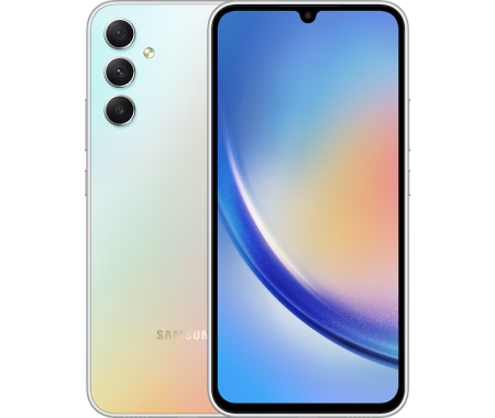 Смартфон Samsung A34 6/128Гб Awesome Silver