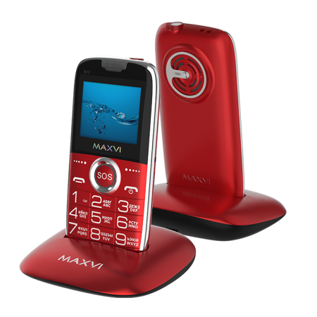 Телефон Maxvi B10 Red