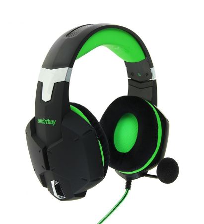 Наушники SmartBuy RUSH VIPER Black-Green 