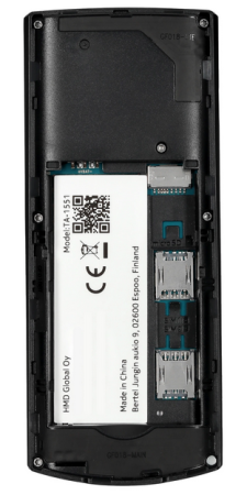 Мобильный телефон Nokia 105 (2023) DS, 2 SIM, экран 1.8", 1000 мА*ч  Синий