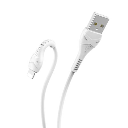 Кабель iPhone Lightning - USB 2.4A HOCO X37 1m White