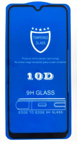 Стекло защитное Xiaomi Mi A3/ Mi CC9 Черное 3D DISCONTE