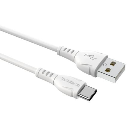 Кабель Type-C - USB 2.4A Borofone BX51 1m White