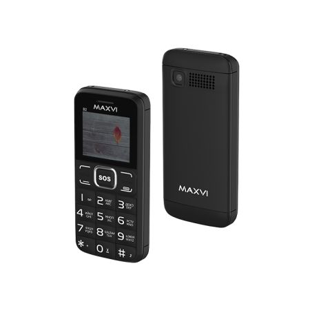 Телефон Maxvi B2 Black