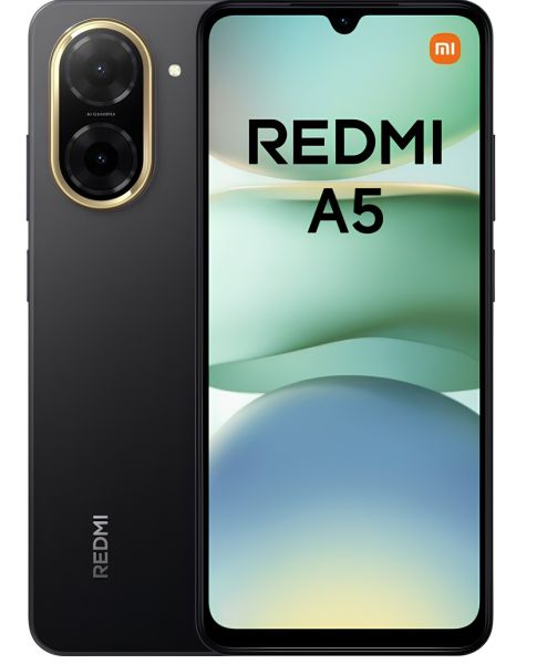 Смартфон Xiaomi Redmi A5, 3/64Gb, Dual nano sim, Global, Midnight Black