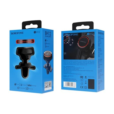 Автодержатель BOROFONE BH12 Black