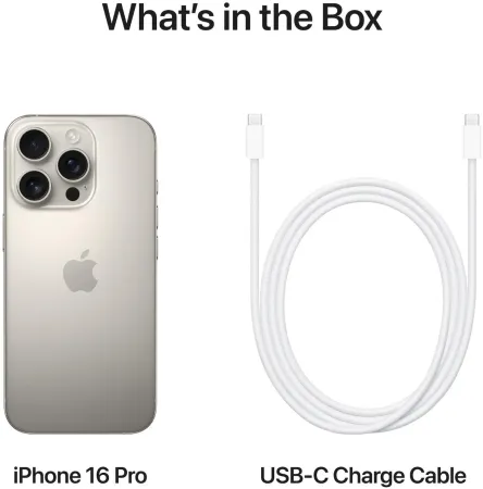 Смартфон Apple iPhone 16 Pro Max 256 ГБ , Натуральный титан/Natural Titanium
