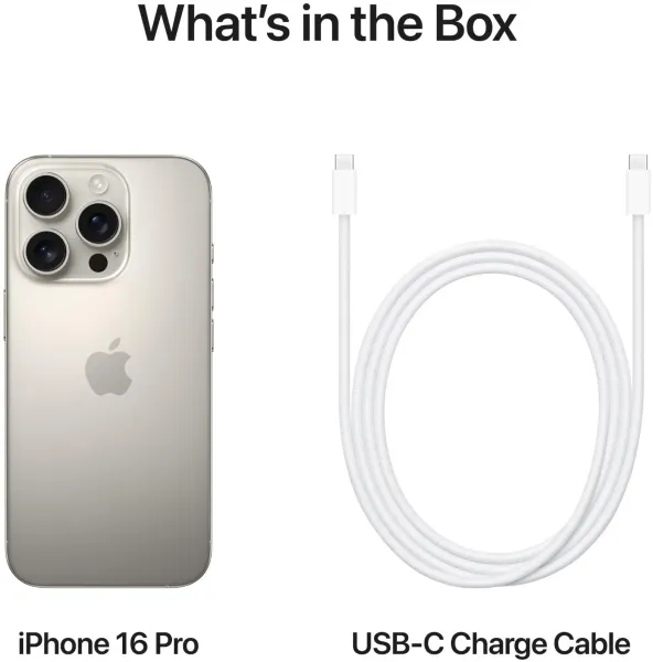 Смартфон Apple iPhone 16 Pro Max 256 ГБ , Натуральный титан/Natural Titanium