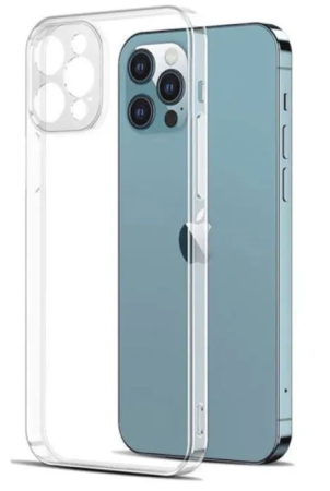 Накладка iPhone 13 pro max силиконовая прозрачная
