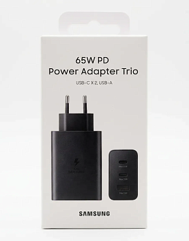СЗУ блок QC3.0, 65W Samsung EP-T6530 Black