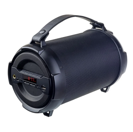 Колонка Perfeo "TERCERO" FM, MP3,microSD,USB,AUX мощность, разьем 6,3мм, 18Вт, 3000мАч Black-green