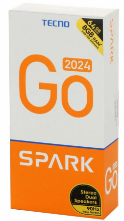 Смартфон TECNO Spark Go, 4/64Гб, RU, Dual nano SIM, зеленый