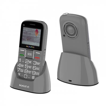 Телефон Maxvi B5 Gray